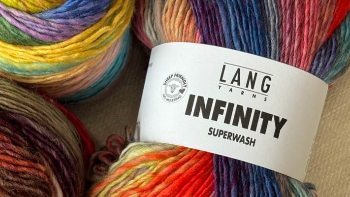 Lækkert garn fra LANG. 100% Virgin wool (Merino extrafine - mulesing free). Superwash Lækkert garn fra LANG. 100% Virgin wool (Merino extrafine - mulesing free). Superwash